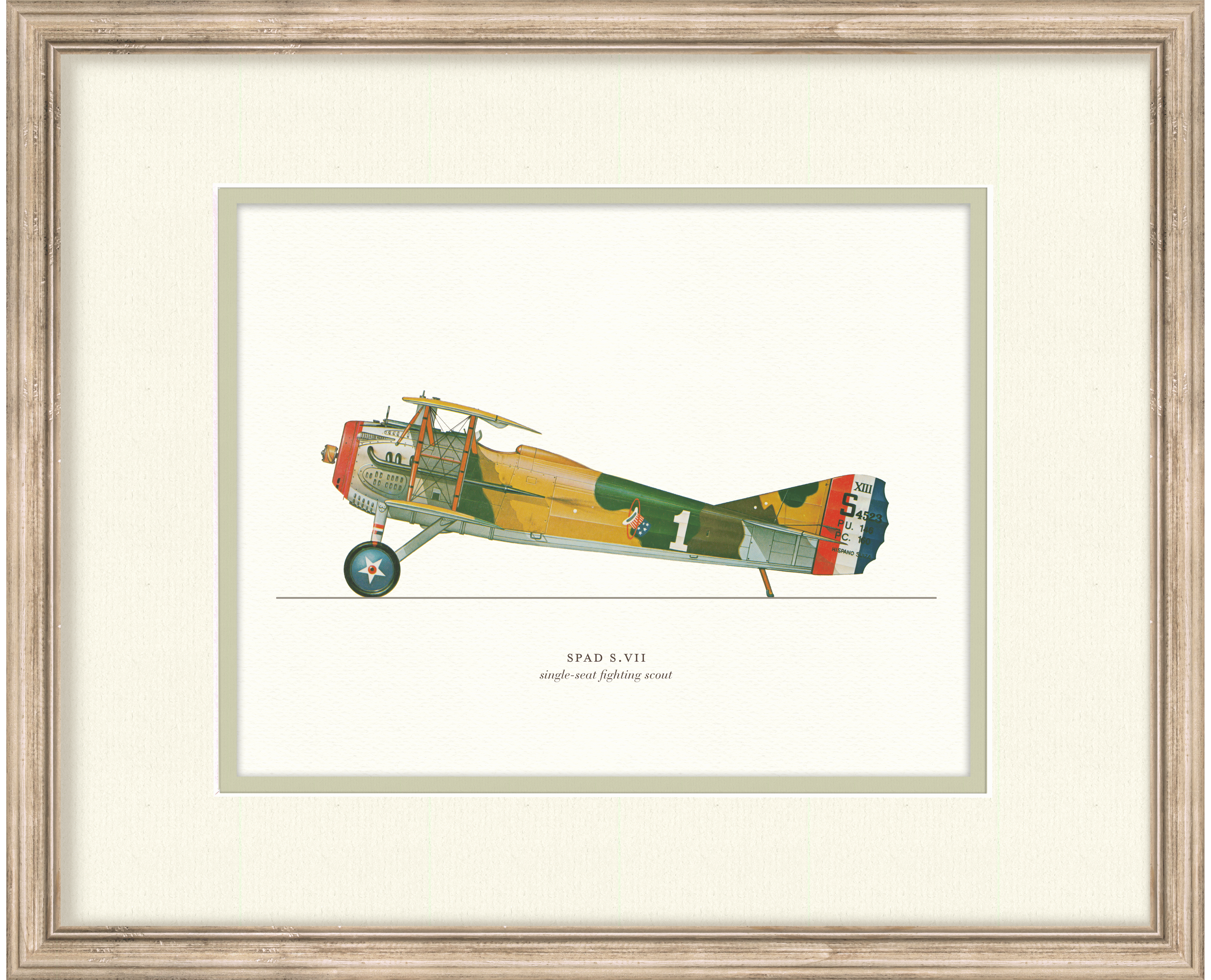 Vintage Airplanes - Spad S. VII